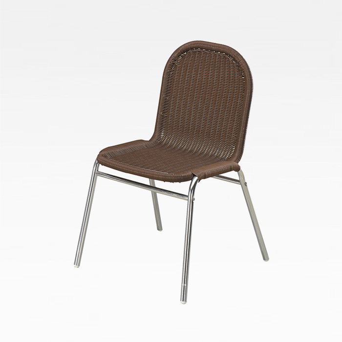 CEA-039 인조라탄방석 알루미늄 의자