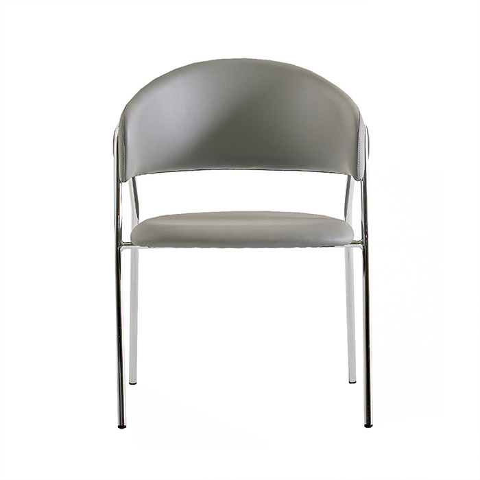 CES-229 PU방석 크롬도금 의자
