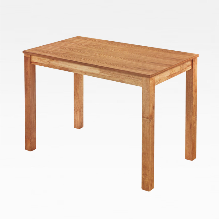 CET-77 고무나무 원목 테이블 W1100