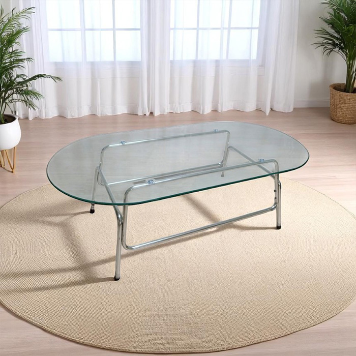 CLT-710 강화유리 철재 테이블