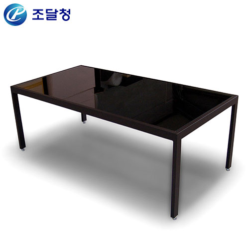 유리소파테이블 HRT-022/사무용 좌탁 유리 쇼파 탁자