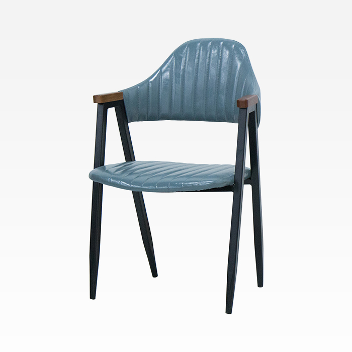 NIS-535 철재 의자 PU방석