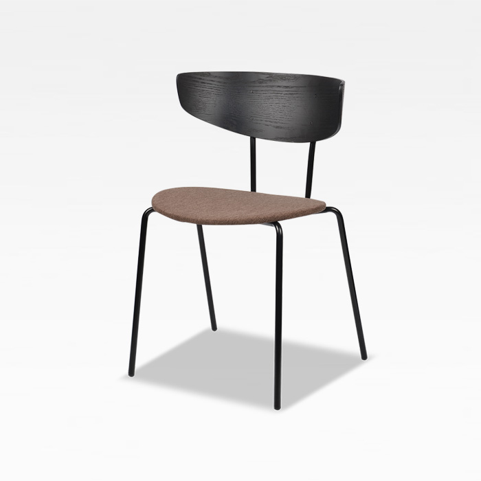 PAS-223 패브릭 플라이우드 철재 의자